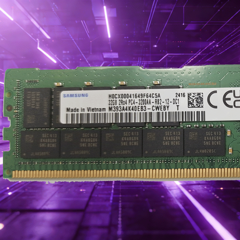 三星服務(wù)器內(nèi)存條ddr4 RDIMM 32G頻率3200 現(xiàn)貨供應(yīng)